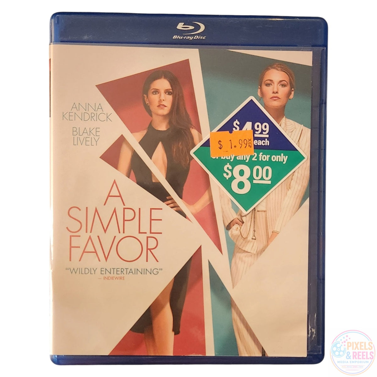A Simple Favor (Blu-ray, 2018)