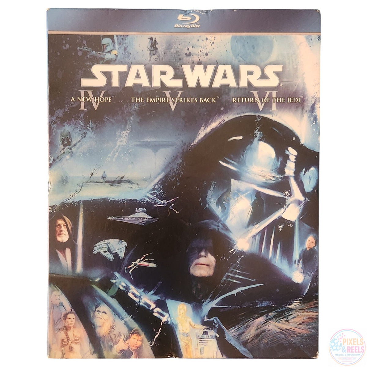 Star Wars: The Original Trilogy Episodes IV-VI (Blu-ray, 2011)