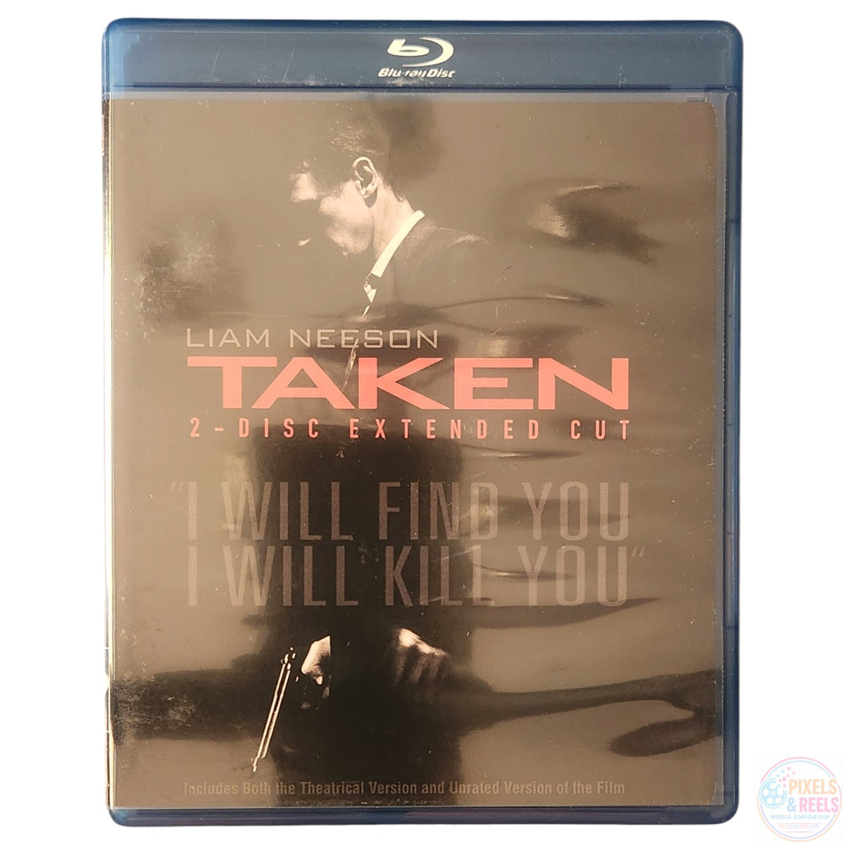 Taken (Blu-ray, 2009, 2-Disc Set, Extended Cut)