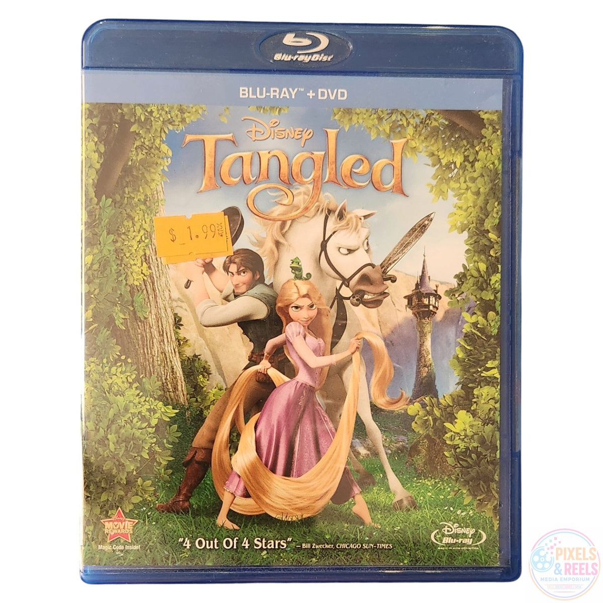 Tangled (Blu-ray+DVD, 2010)