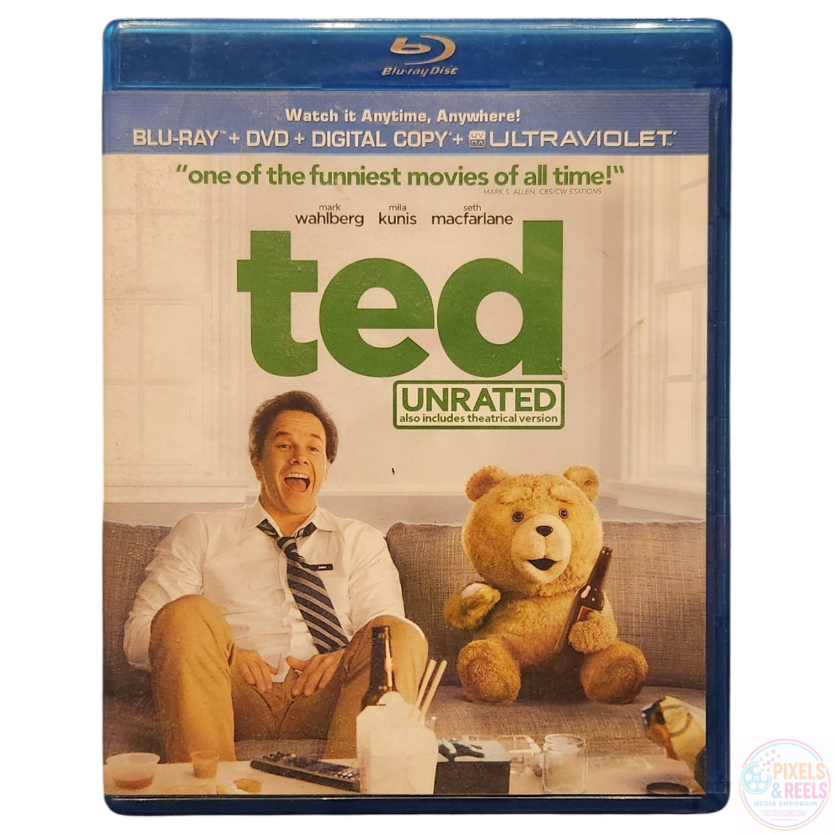 Ted (Blu-ray+DVD, 2012)