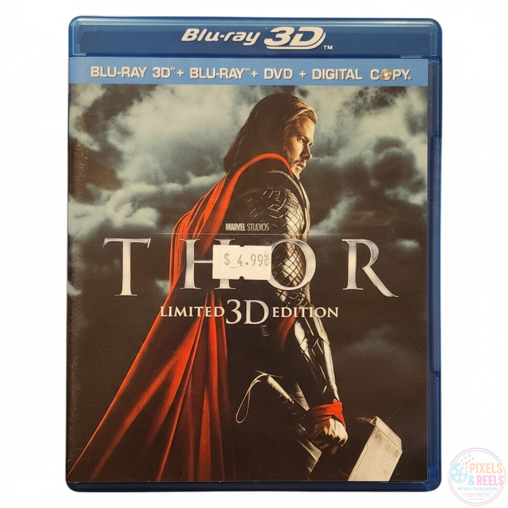 Thor Limited Edition 3D Version (Blu-ray 3D, 2011)