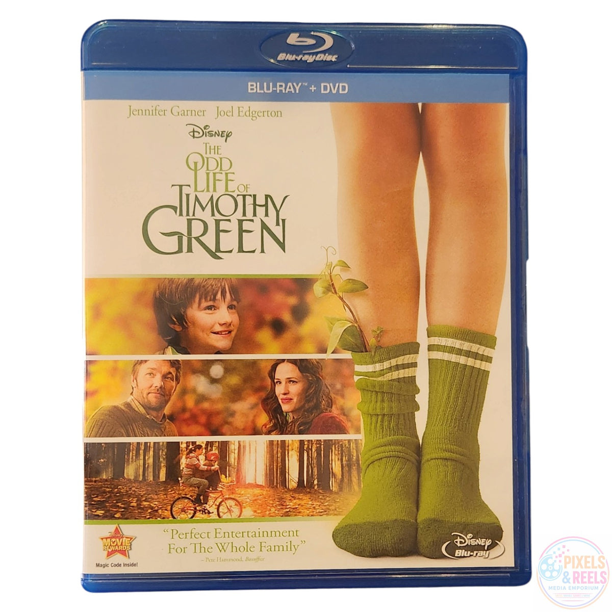 The Odd Life of Timothy Green (Blu-ray/DVD, 2012, 2-Disc Set)