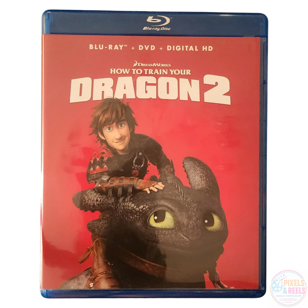 How to Train Your Dragon 2 (Blu Ray+DVD, 2014)