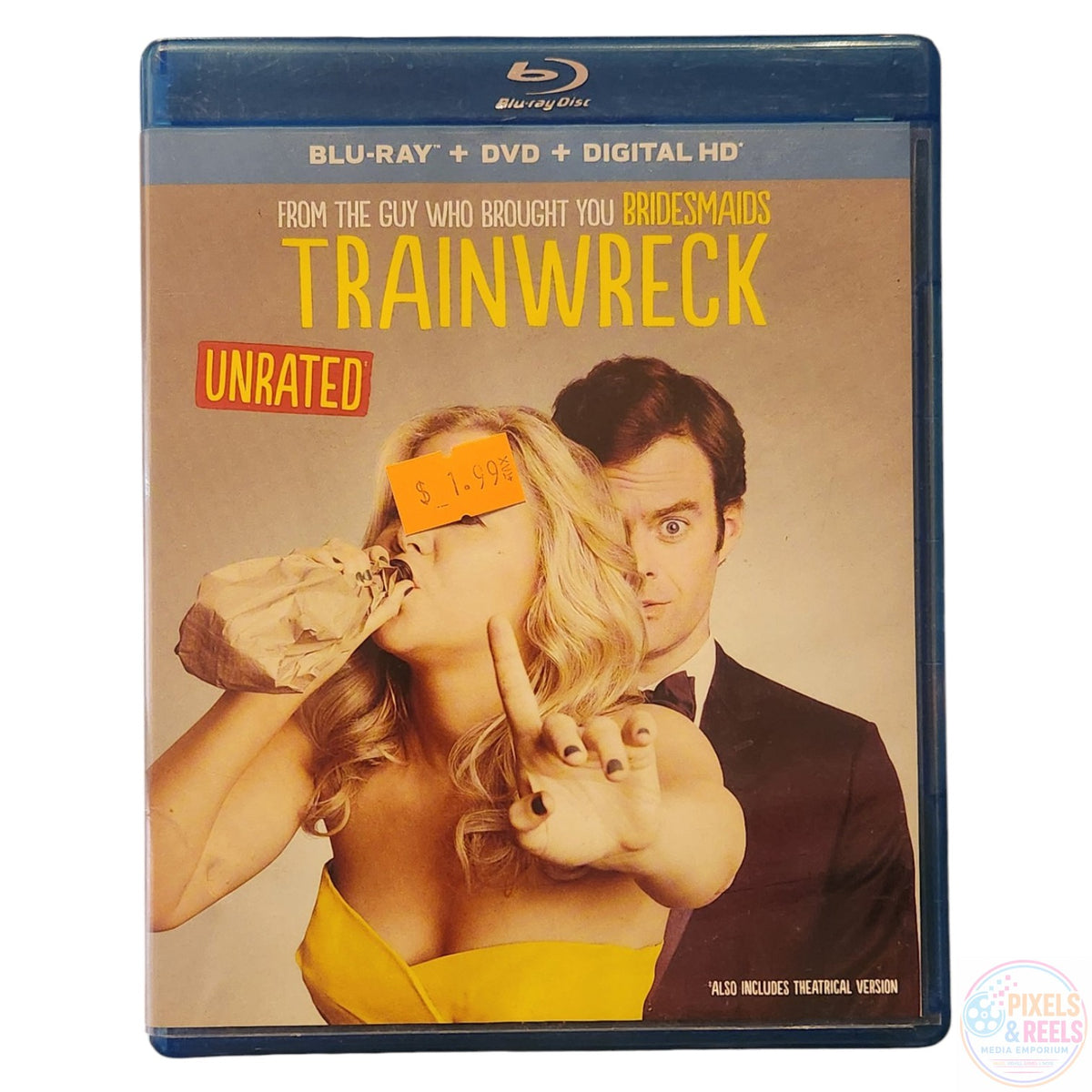 Trainwreck Unrated (Blu-ray+DVD, 2015)