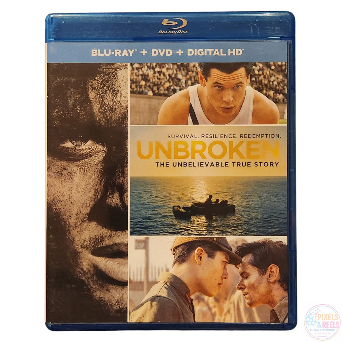 Unbroken (Blu-ray+DVD, 2014)