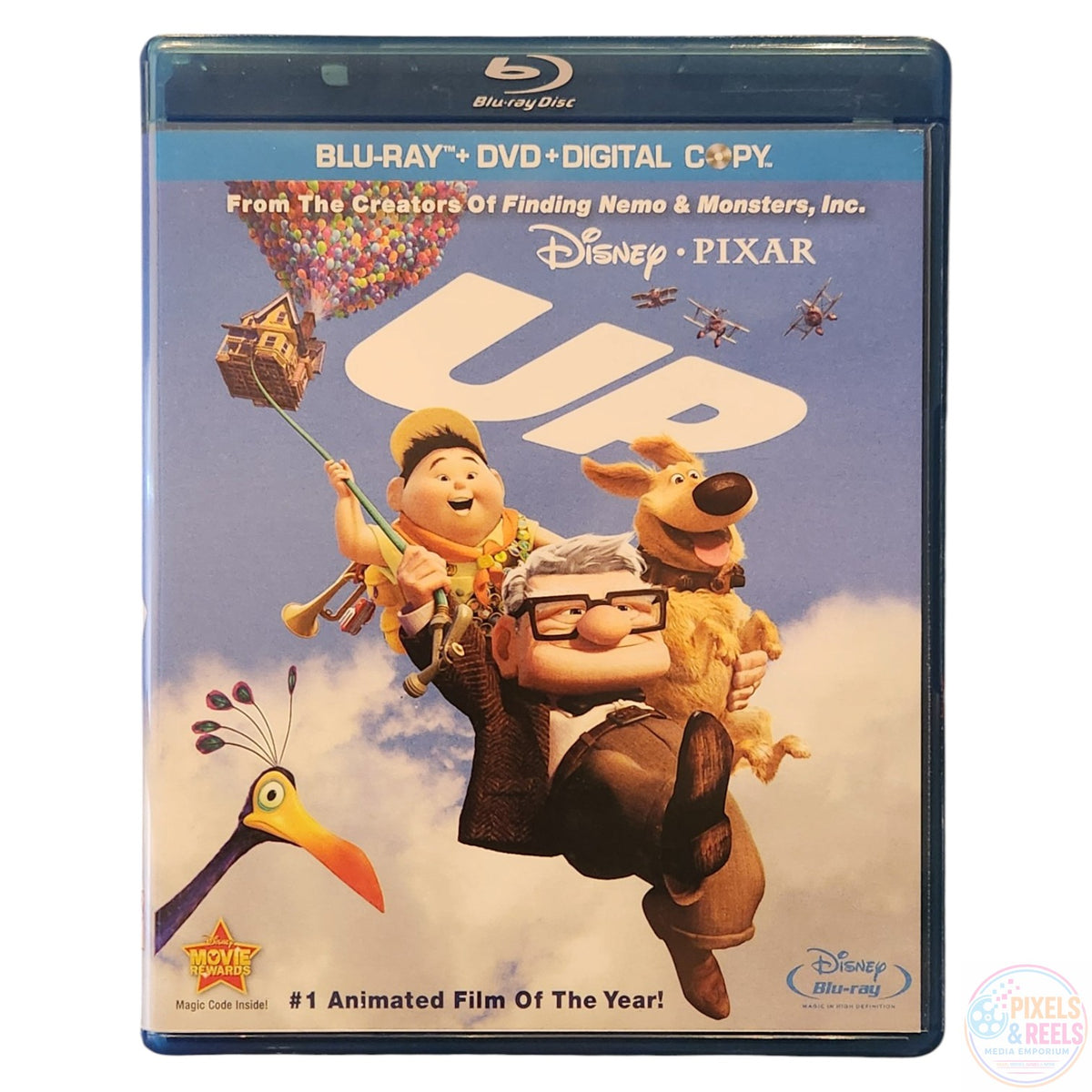 Up (Blu-ray+DVD, 2009)