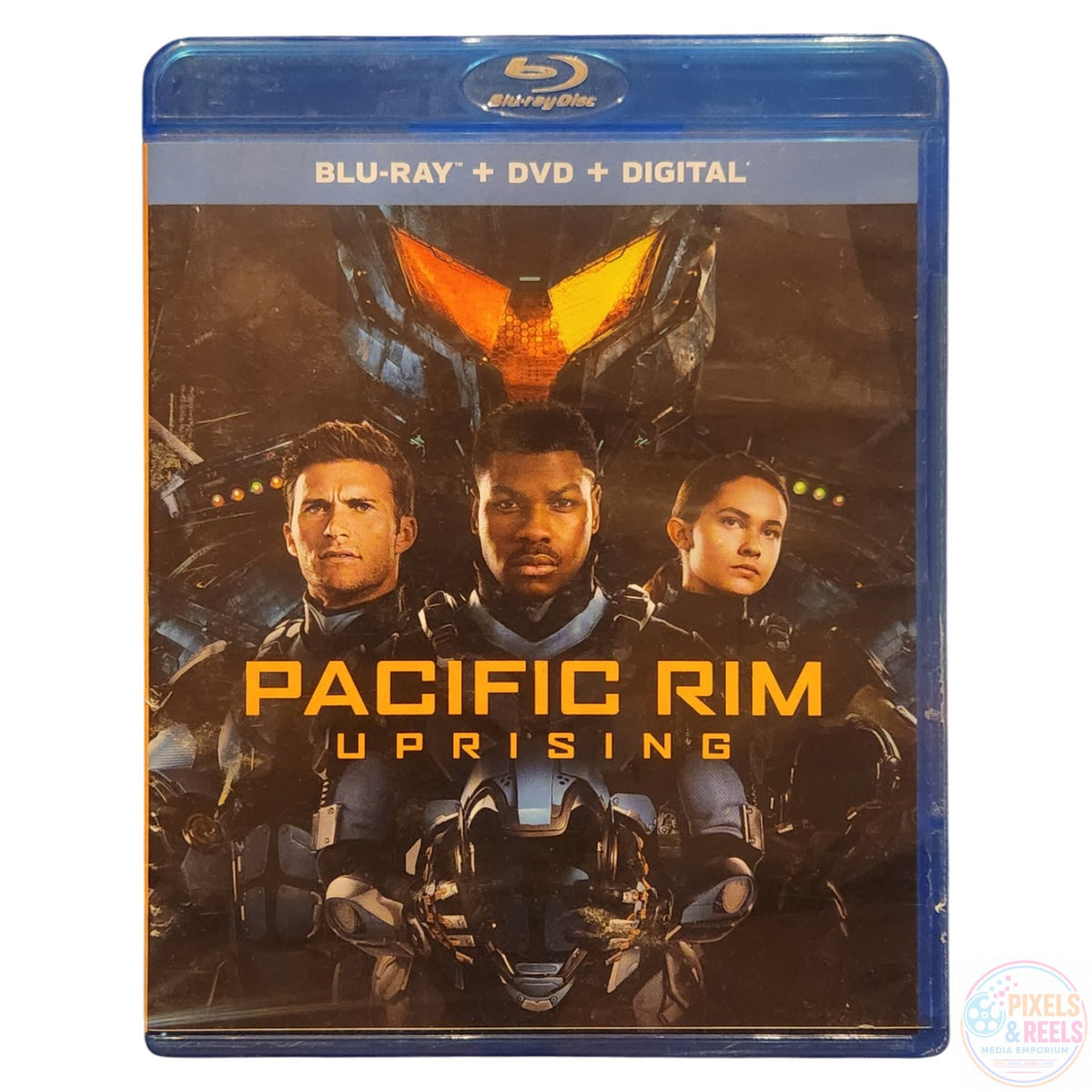 Pacific Rim: Uprising (Blu-ray+DVD, 2018)