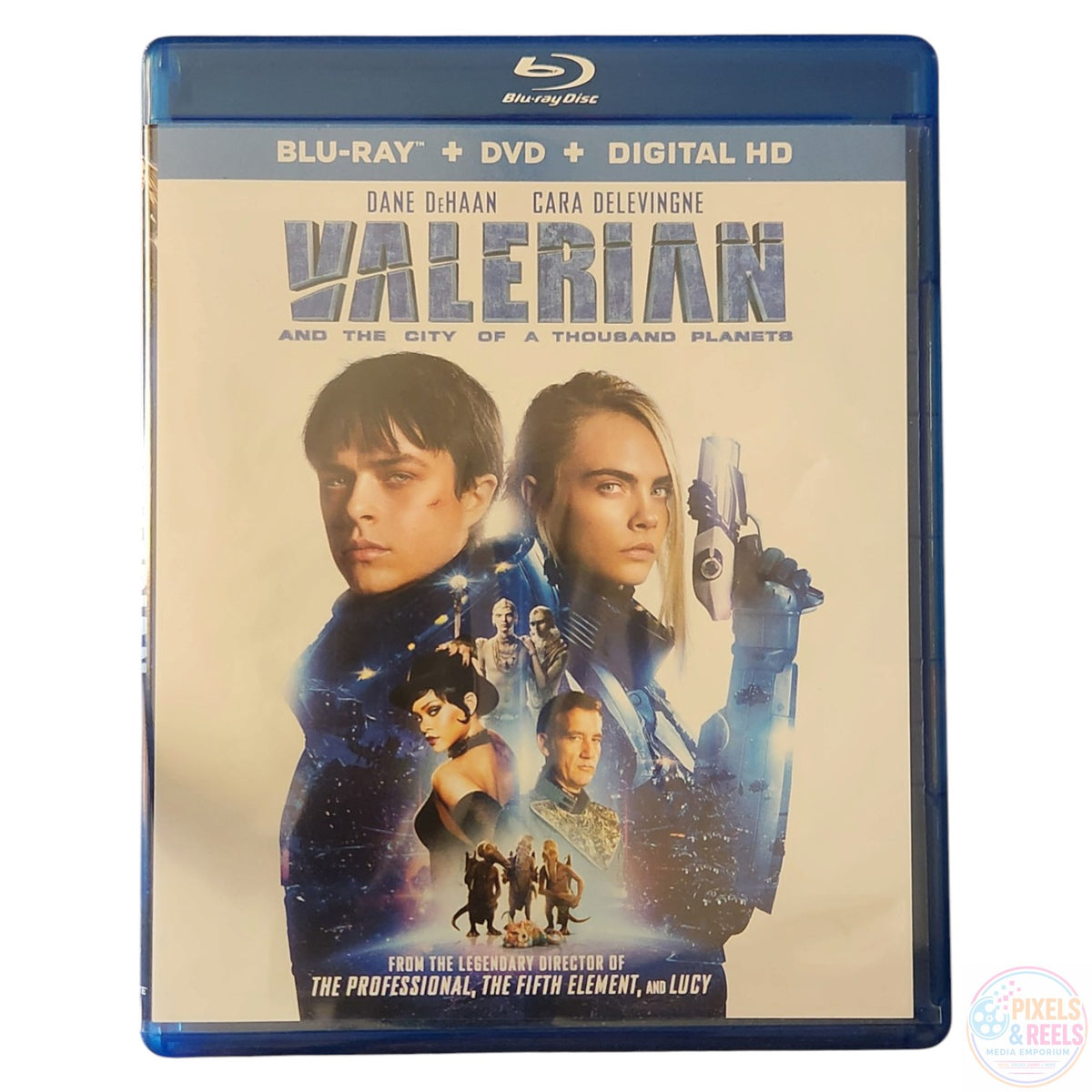 Valerian and the City of a Thousand Planets (Blu-ray+DVD, 2017)