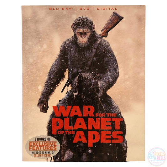 War for the Planet of the Apes (Blu-ray+DVD, 2017)